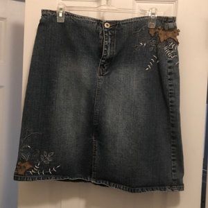 Jean skirt